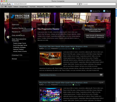 Proctor Blog Page